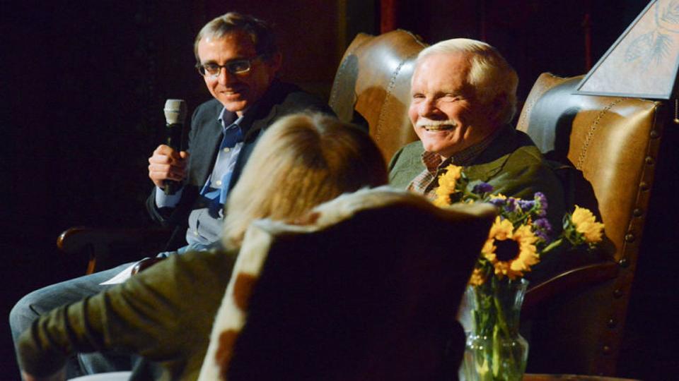 Ted Turner Charms At Library Fundraiser Environment Bozemandailychronicle Com