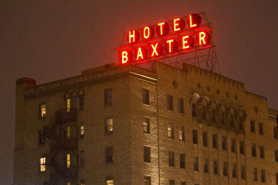 Relighting the Baxter News