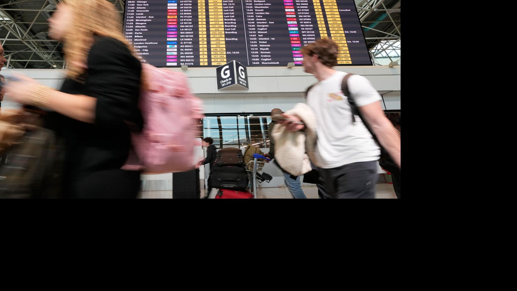 Italy's air traffic cut 50% after network problems as delays spread ...