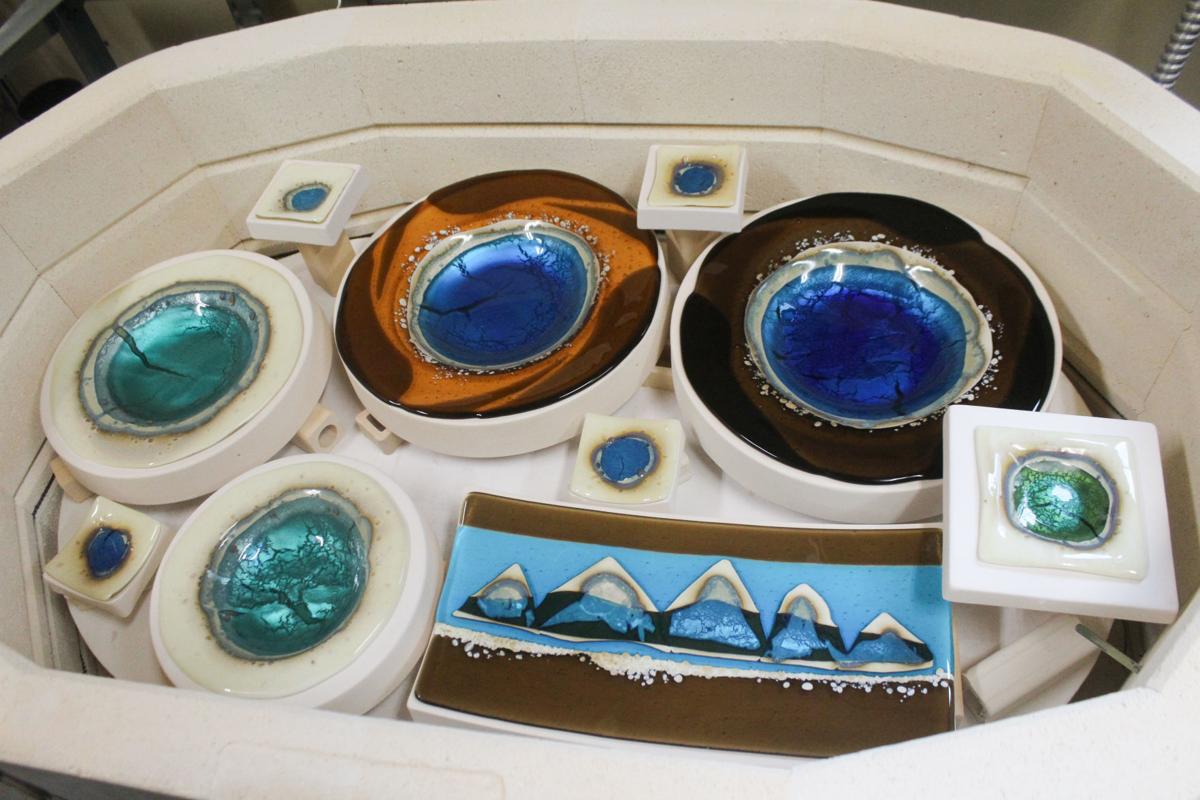 Artist Spotlight Kathy Burk Kiln Glass Artist Bozeman Bozemandailychronicle Com