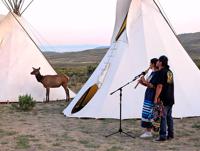 View ‘A lot of magic’: Flute music draws four elk to Yellowstone First Peoples Celebration