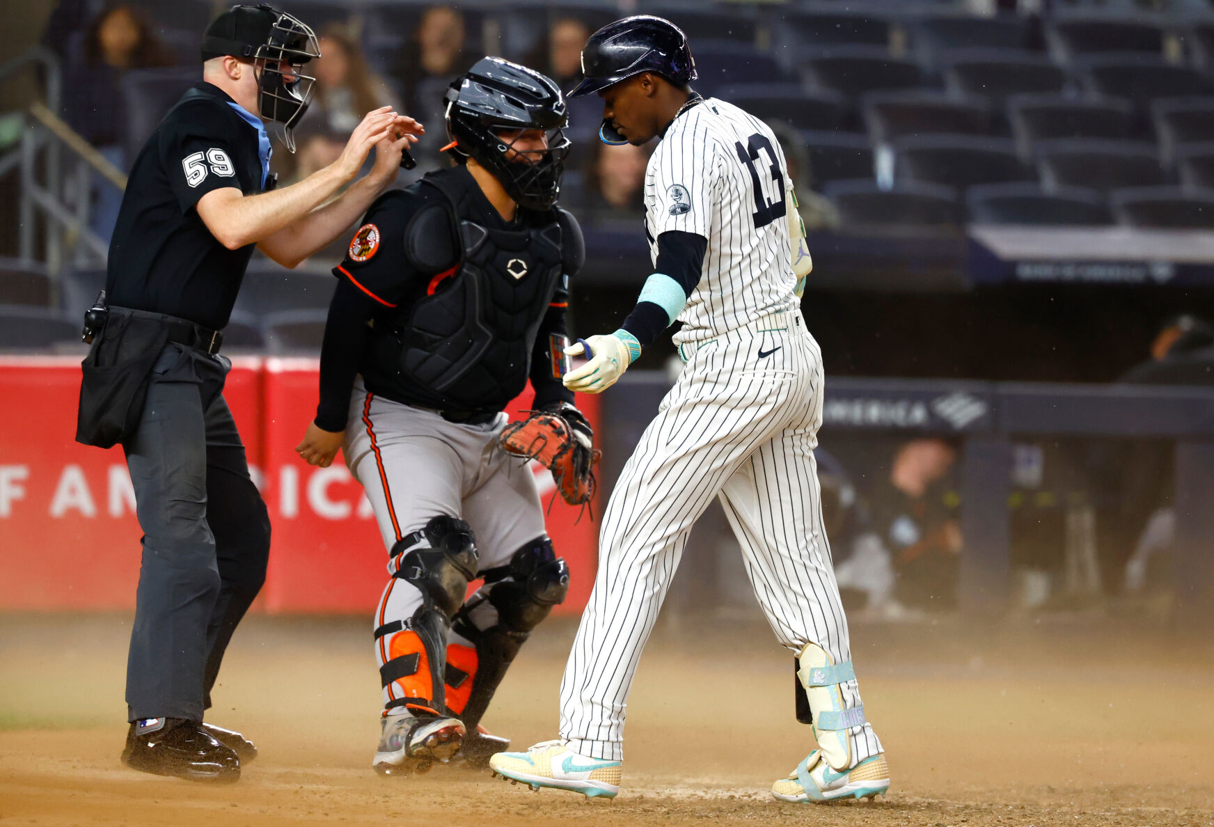 Volpe hits 2-run double in 6th inning and Yankees beat Orioles 6-3