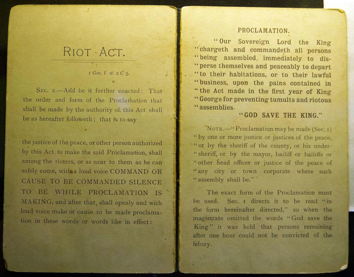 Chrysti the Wordsmith Yes, there was a ‘riot act’ to read Chrysti