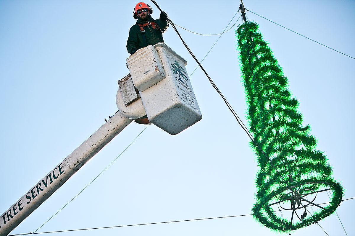 Downtown Bozeman Christmas decorations through the years Featured