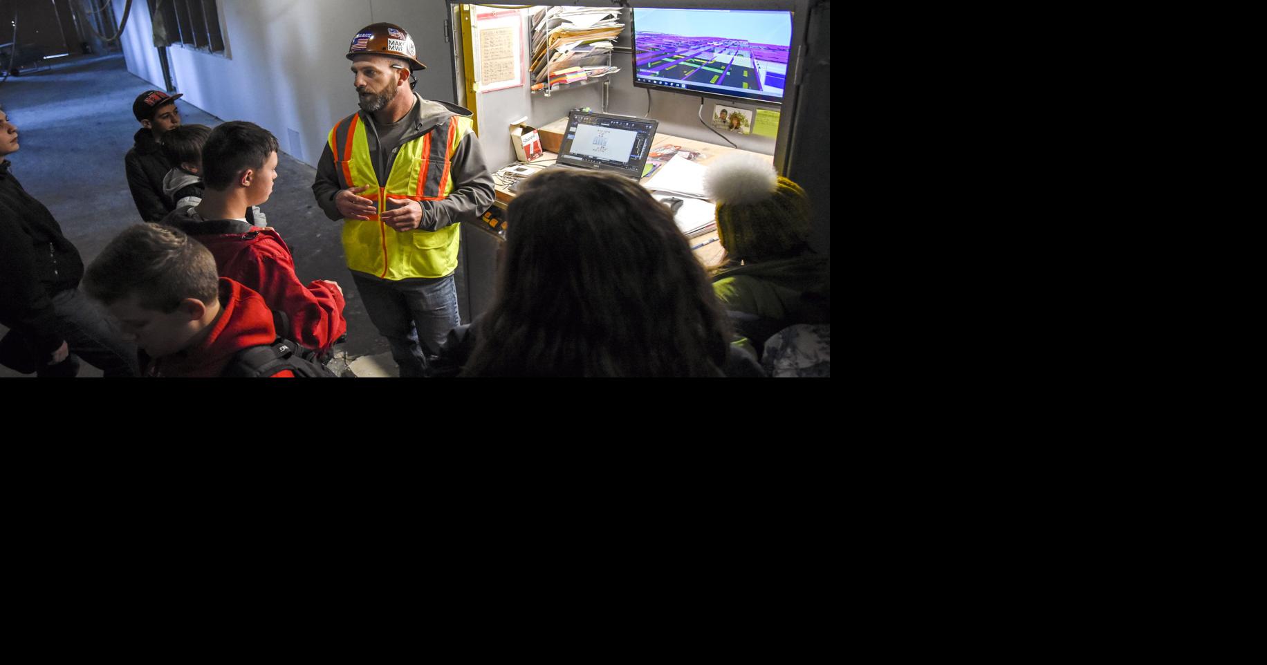 Bozeman students learn about highpaying construction jobs News