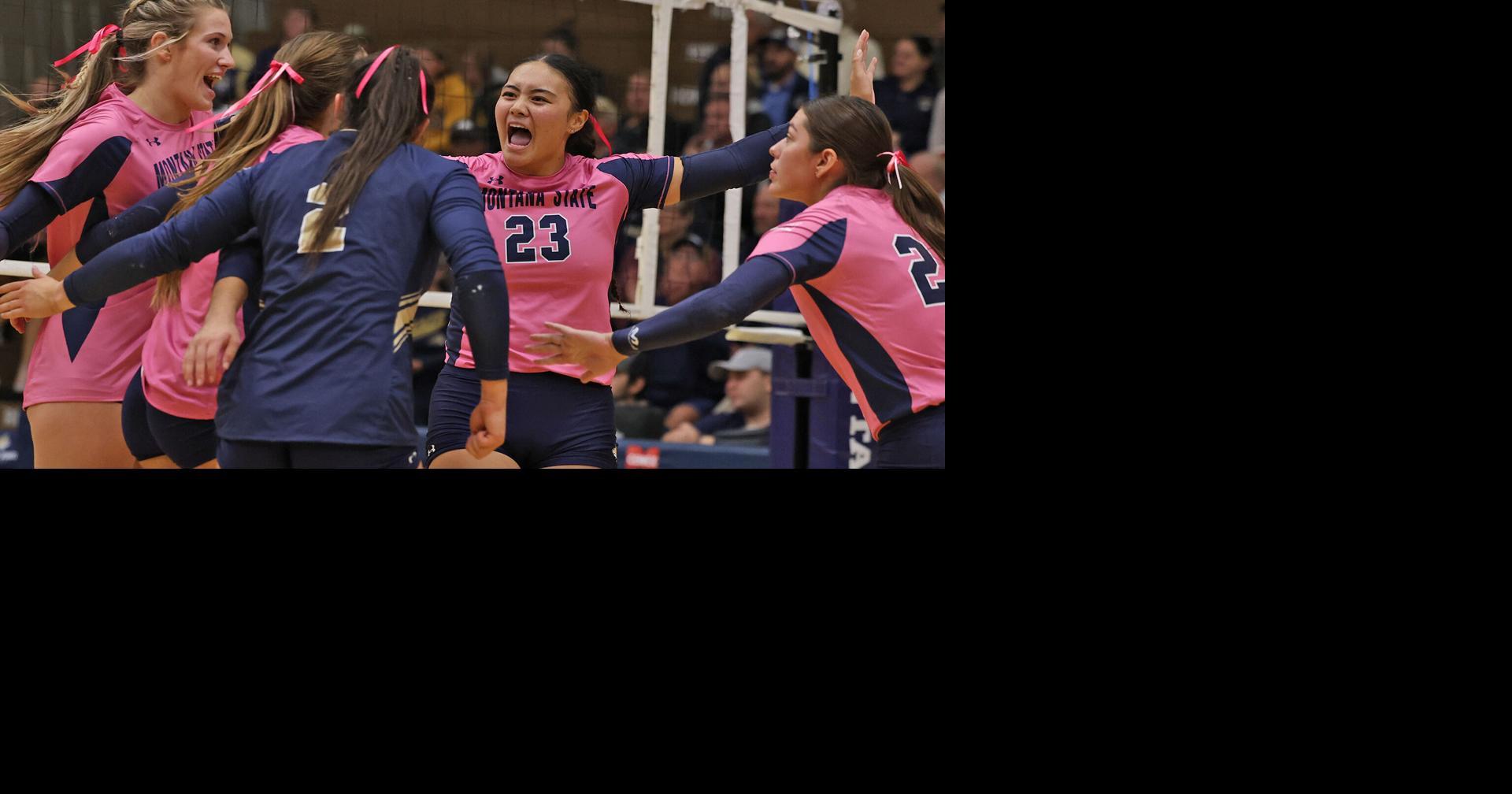 Montana State volleyball takes down Eastern Washington in four sets