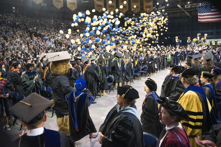 Montana State University 2022 commencement Bozeman