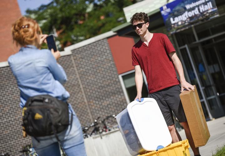 In with the new Students swarm to MSU campus on MoveIn Day Montana