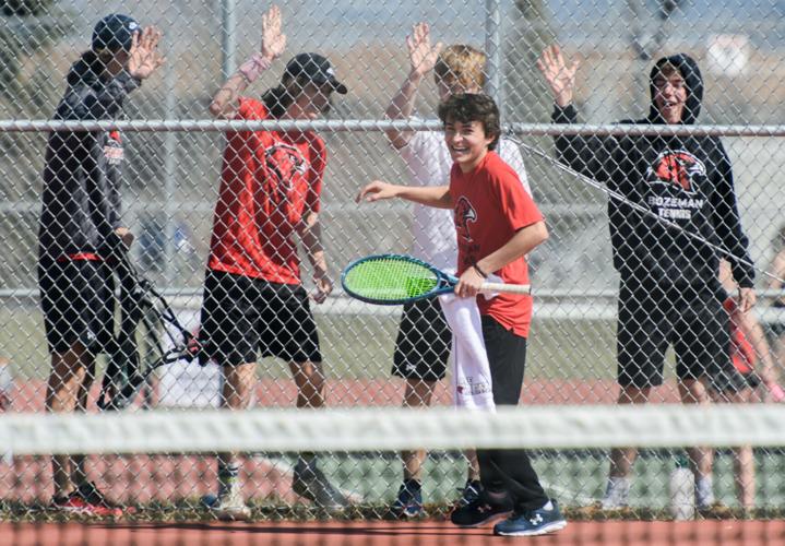 Bozeman tennis relies on 'team camaraderie' in wins over Billings West