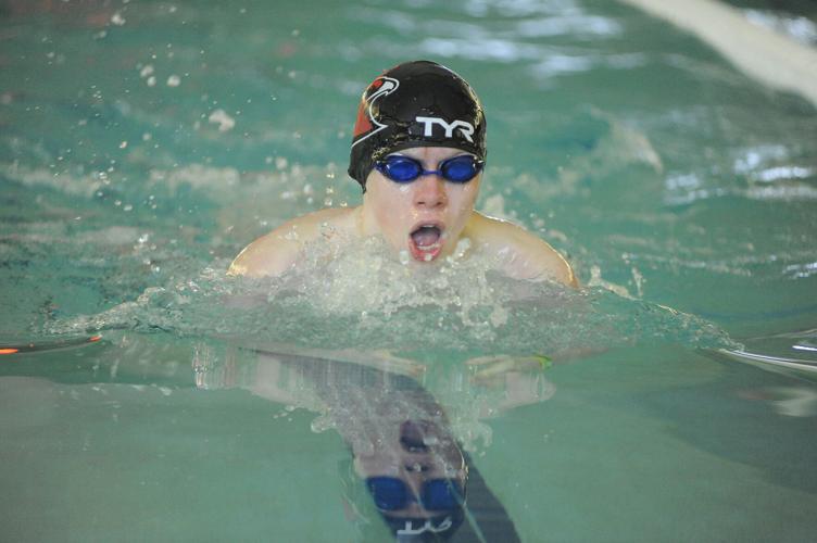 Bozeman, Gallatin swim teams compete in crosstown dual on Senior Day