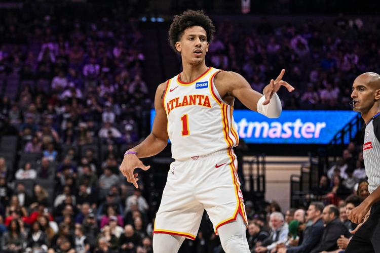 Jalen Johnson's double-double leads Hawks past Kings 133-100 | Sports | bozemandailychronicle.com