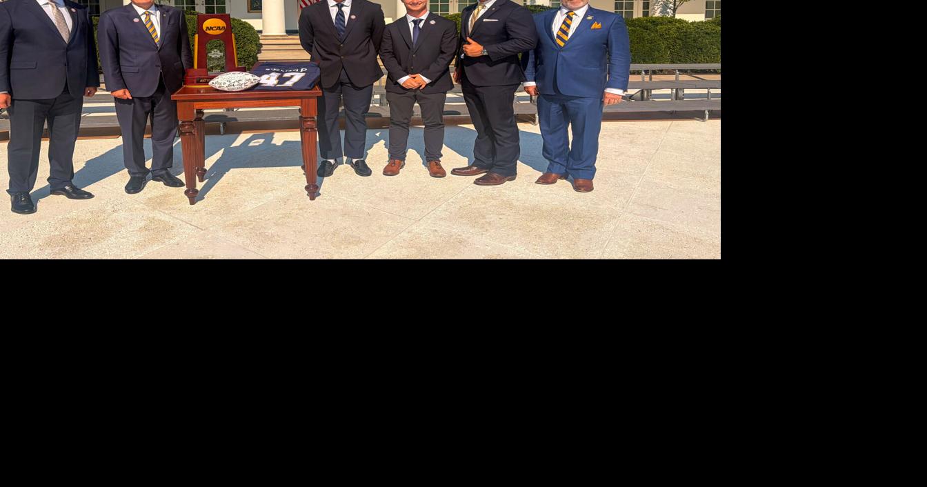 ‘The president loves winners’: Trump honors Bobcats during White House ceremony from Daines