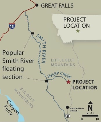 Smith River Float Map Smith River Map | Environment | Bozemandailychronicle.com