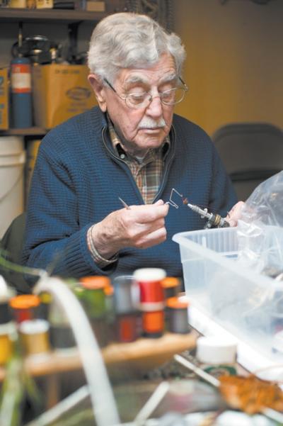 Sylvester Nemes ties one of his famous soft-hackled wet flies