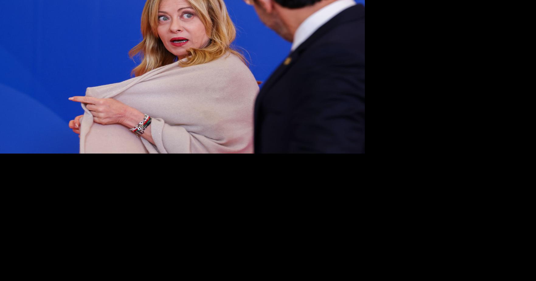 Italy's Meloni denounces deepfake photo as a political attack