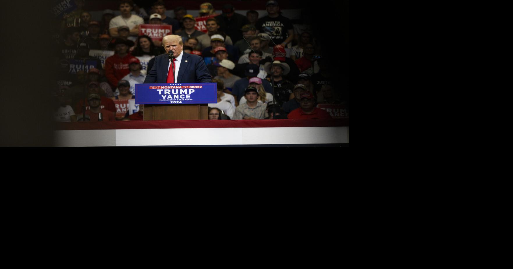 Trump campaign pays more than $160K for Bozeman rally, taxpayers incur ...