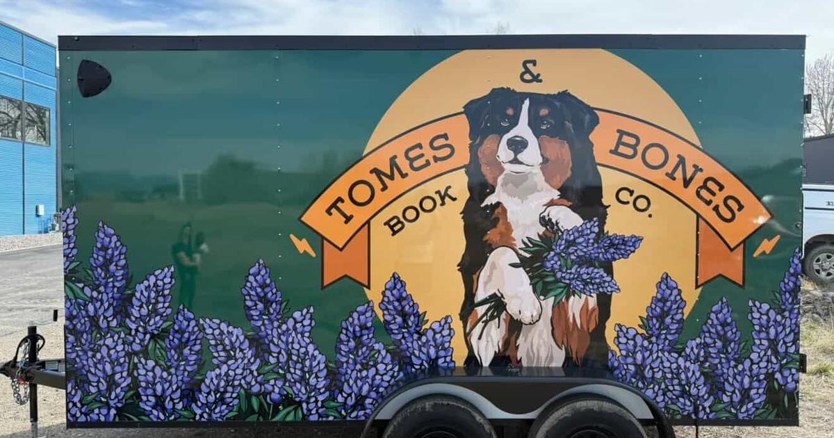 Tomes and Bones, a new mobile bookstore, is now open in Bozeman, offering books and a dog-friendly experience to the community.