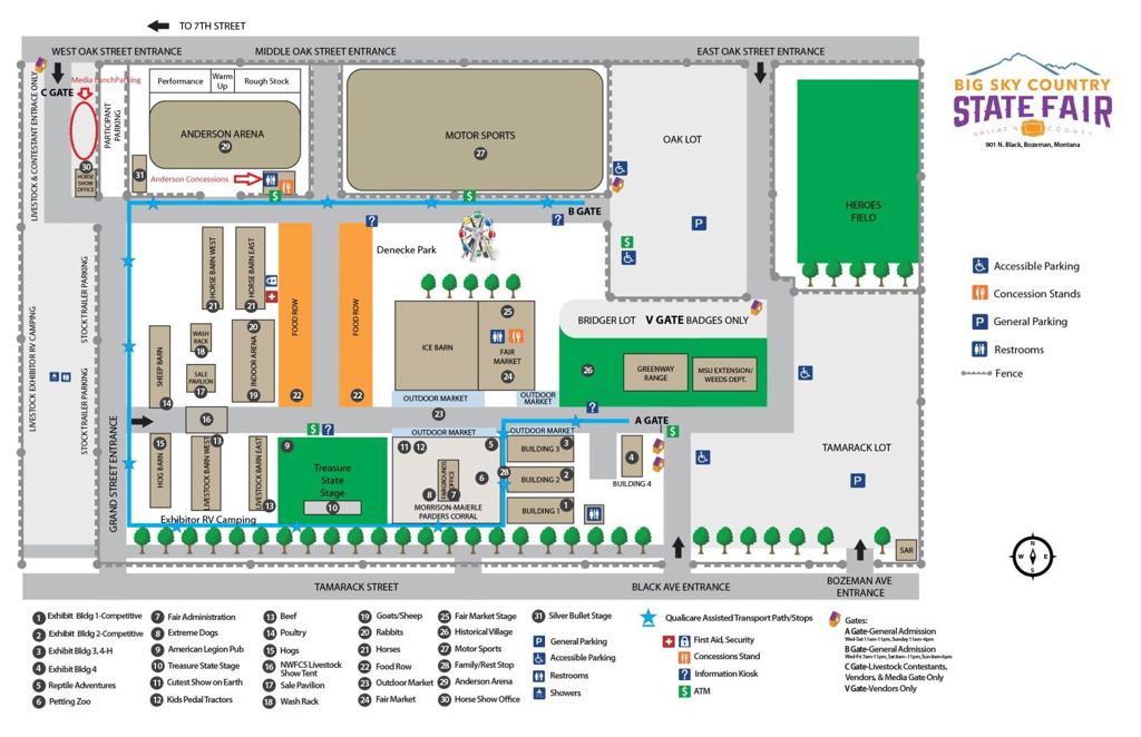 Gallatin County Fairgrounds Map Big Sky Country State Fair To Return Next Week | County |  Bozemandailychronicle.com