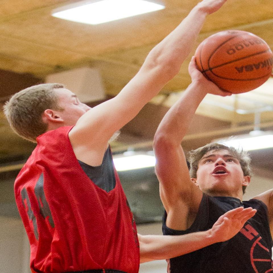 Hawk Teams Show Off During Annual Red Black Scrimmages Prep