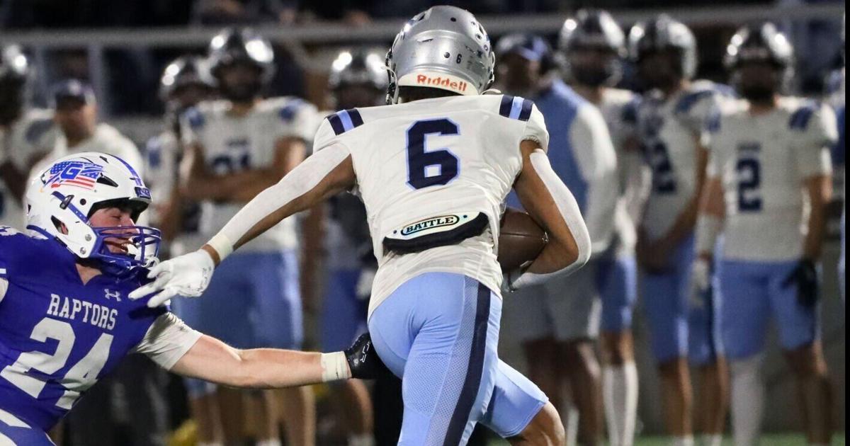 Great Falls High's Steele Harris has committed to a Big Ten football program