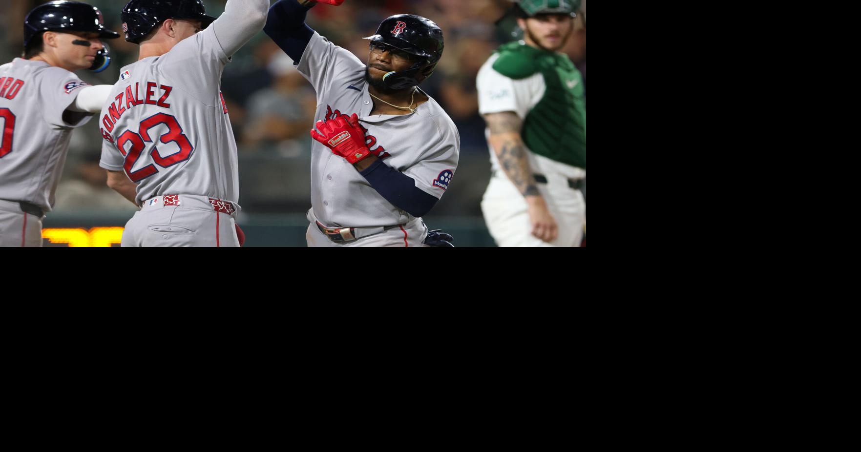 Monasterio's 10th-Inning Blast Lifts Red Sox Over A's 4-2