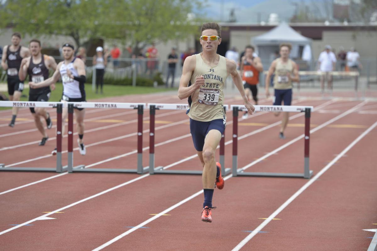 Montana State track and field's Duncan Hamilton, Drake Schneider