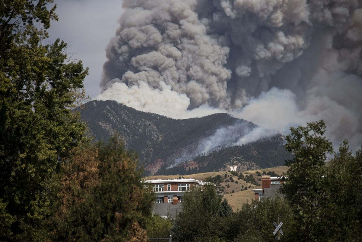 Winds, high temps blow Bridger Foothills fire to 7,000 acres