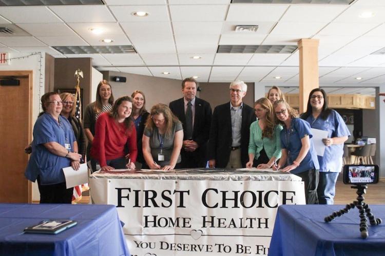 First Choice Home Health apprentices