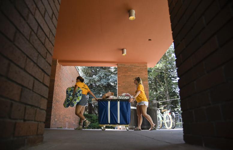 In with the new Students swarm to MSU campus on MoveIn Day Montana