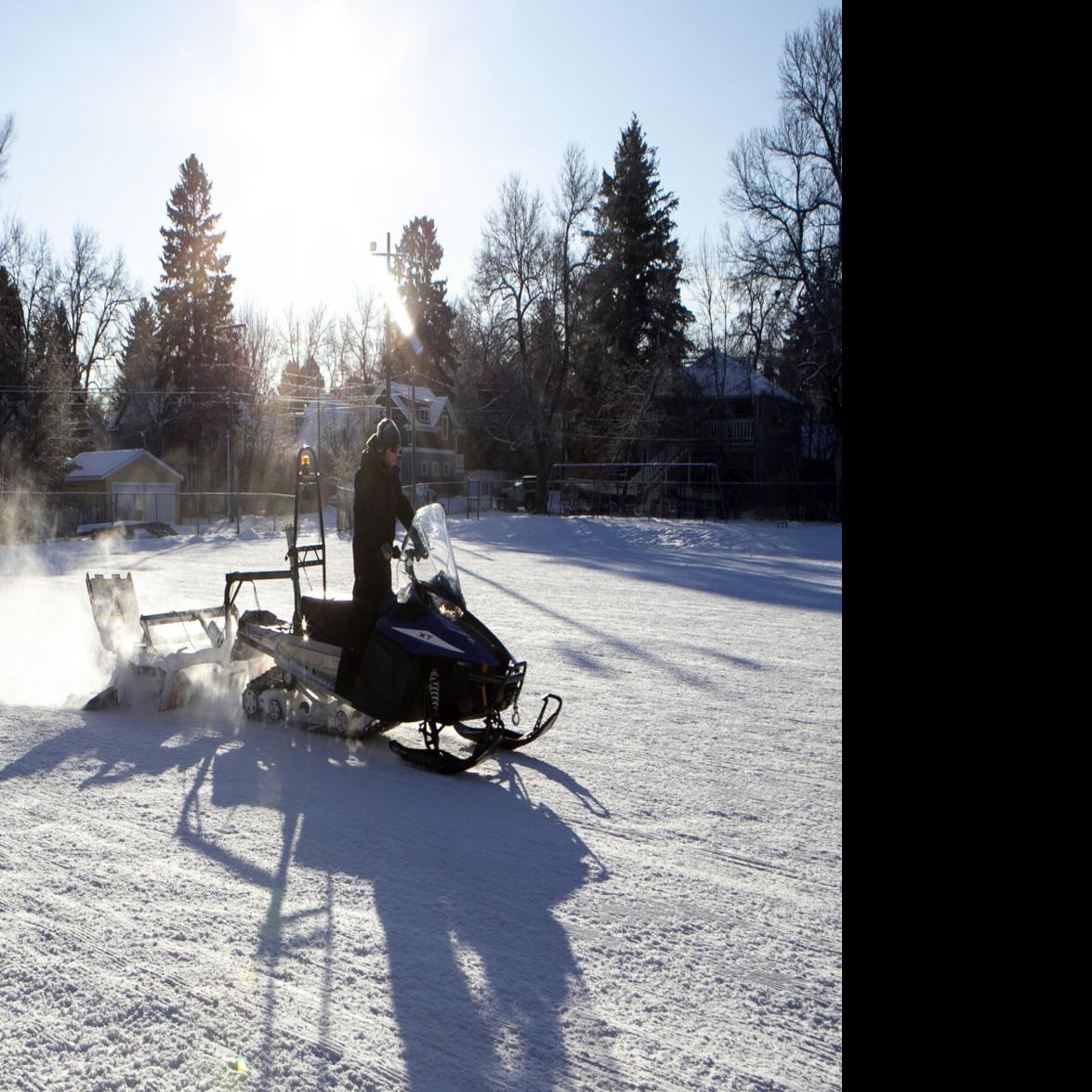 Making Ice After A Late Start Bozeman Readies Outdoor Ice Rinks