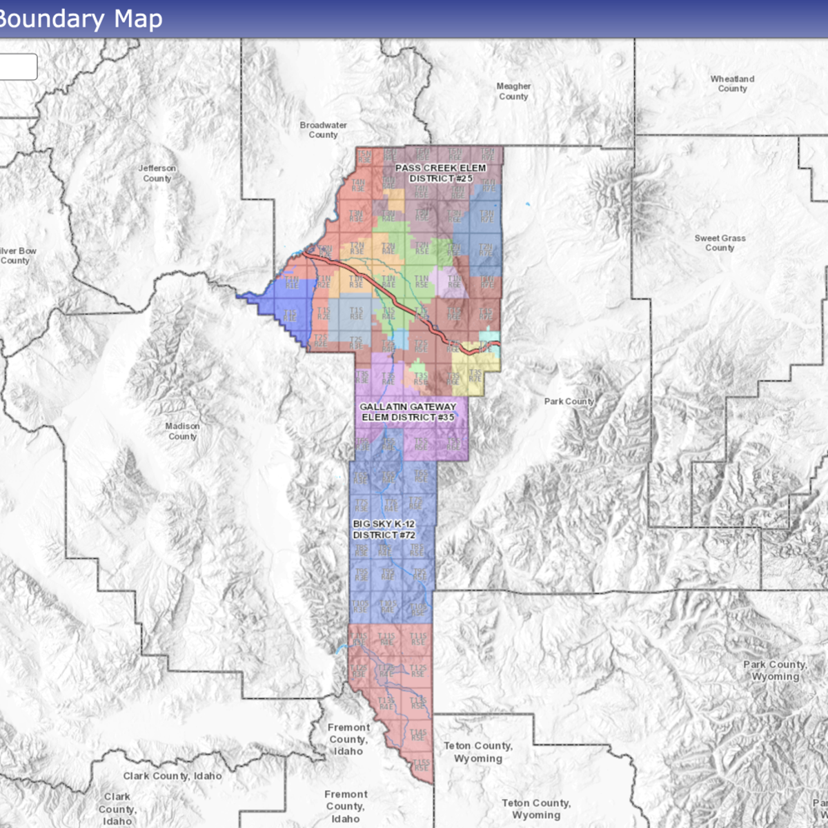 Gallatin County Develops Map To Show School District Boundaries County Bozemandailychronicle Com Montana Precinct Map 2022