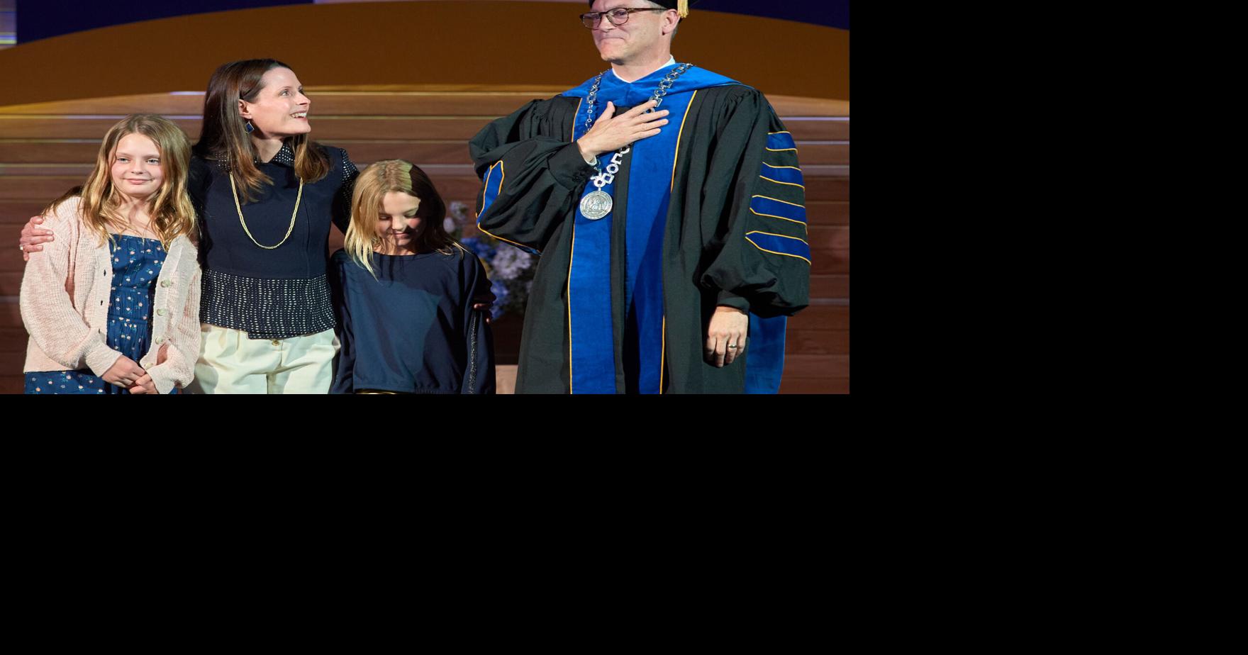 Brock F. Tessman inaugurated as 13th president of Montana State