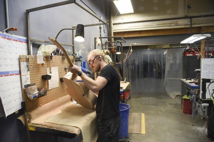 Assembling music Gibson expands guitar factory in Bozeman Business
