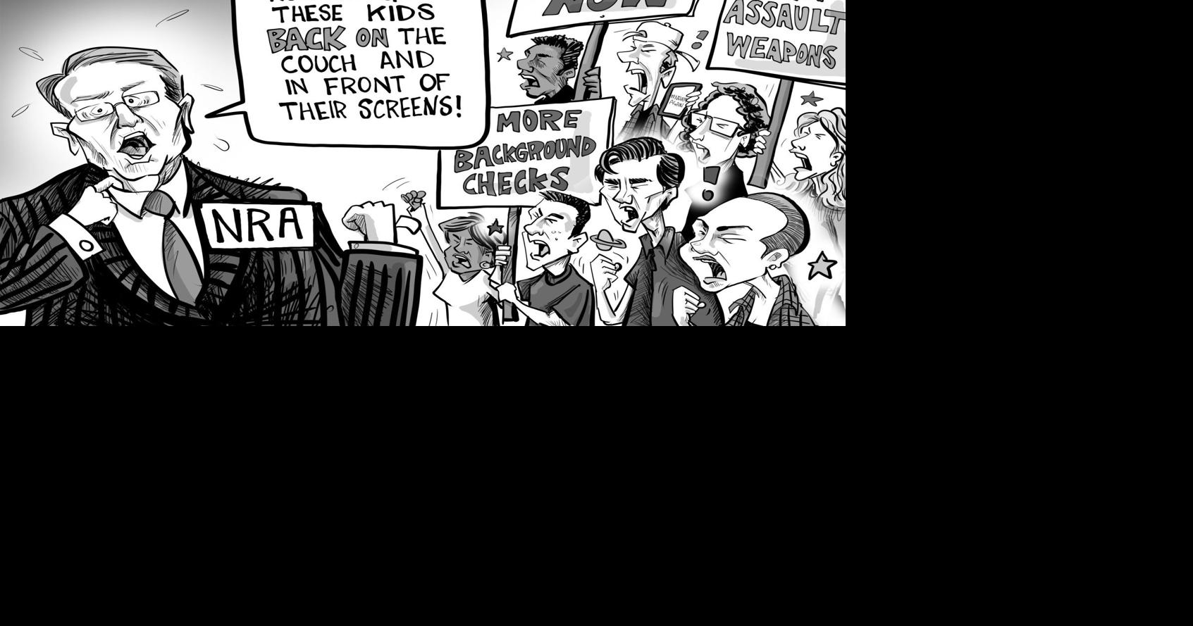 editorial cartoon