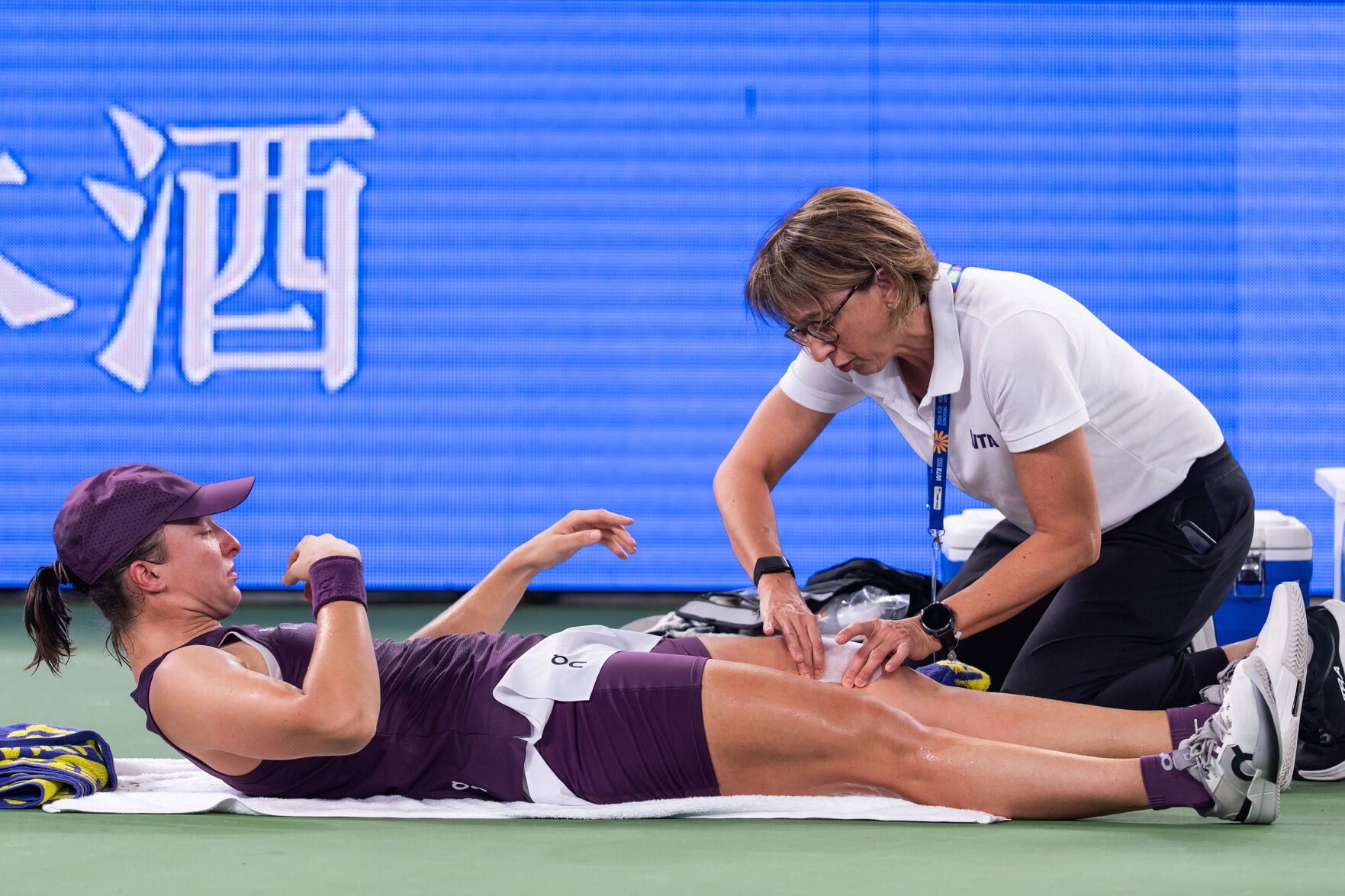 Iga Swiatek risks missing WTA Finals after withdrawing injured from Ningbo Open