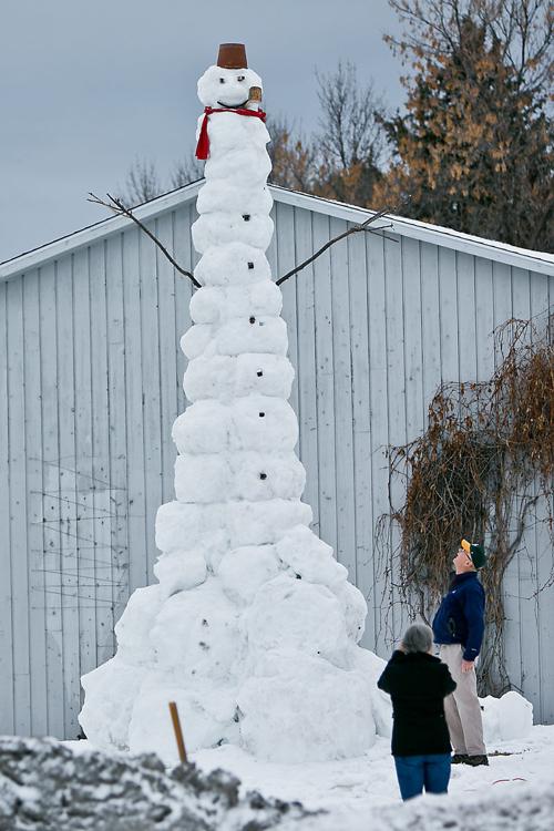20 foot tall blow up snowman