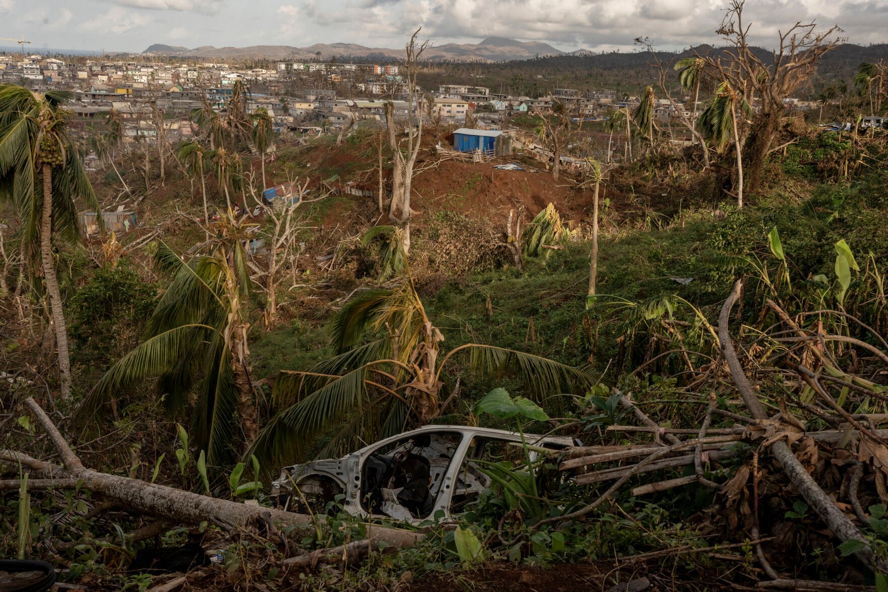 Macron Met With Anger And Frustration Over Cyclone Response During ...