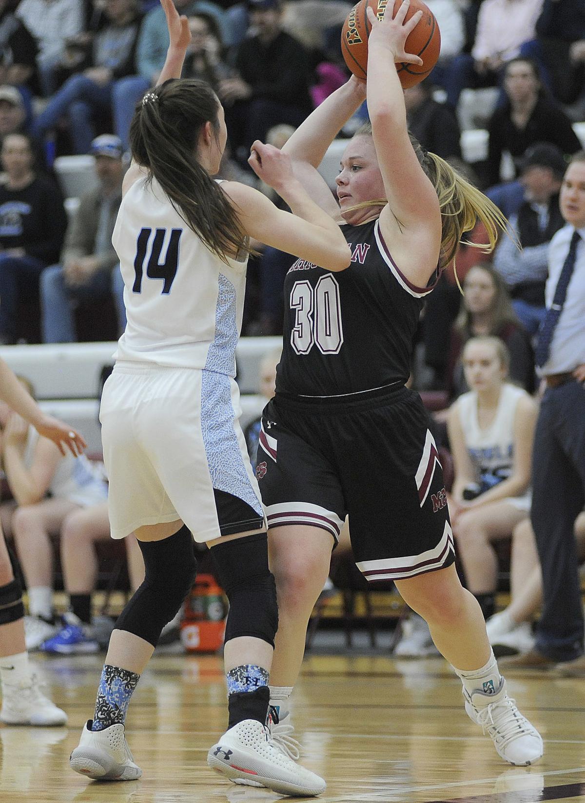 West Yellowstone Girls Survive Manhattan Christian S Late Surge