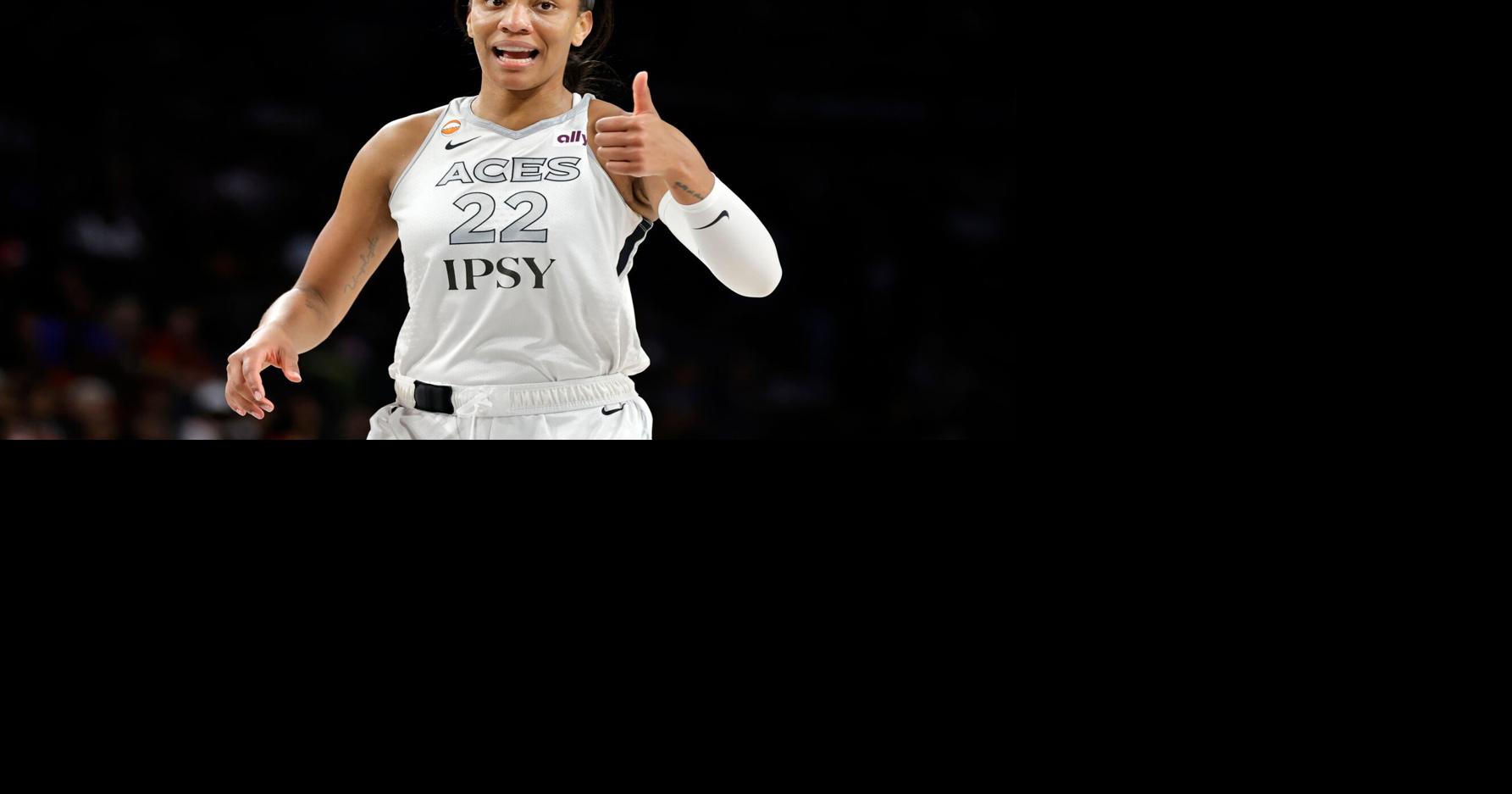Wilson's 28-Point Double-Double Powers Aces Past Fire