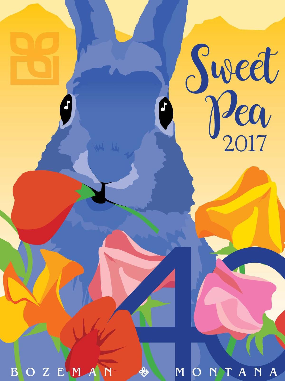 Sweet Pea Festival names annual poster, Tshirt design winners News