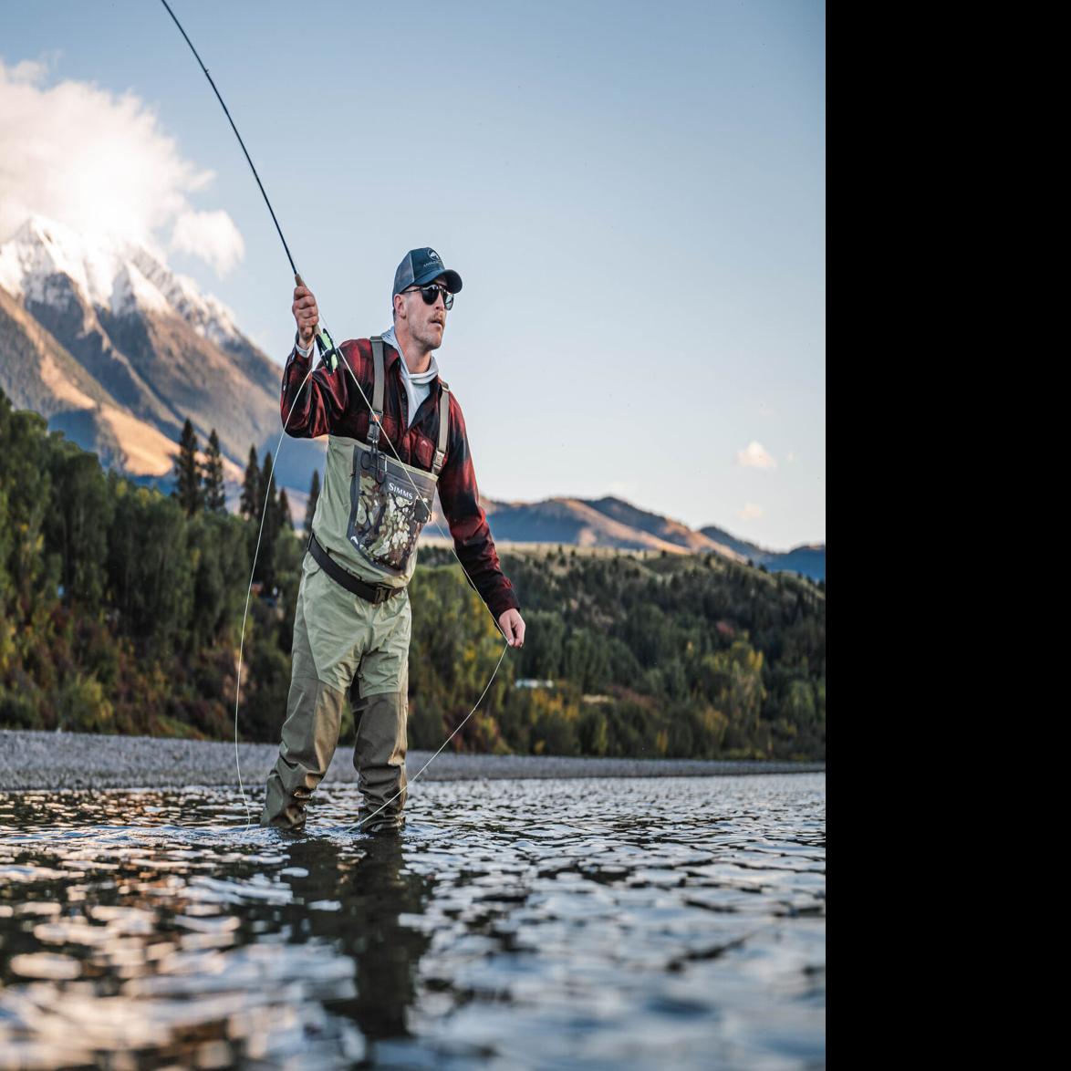 Simms launches new wader to support Yellowstone River restoration