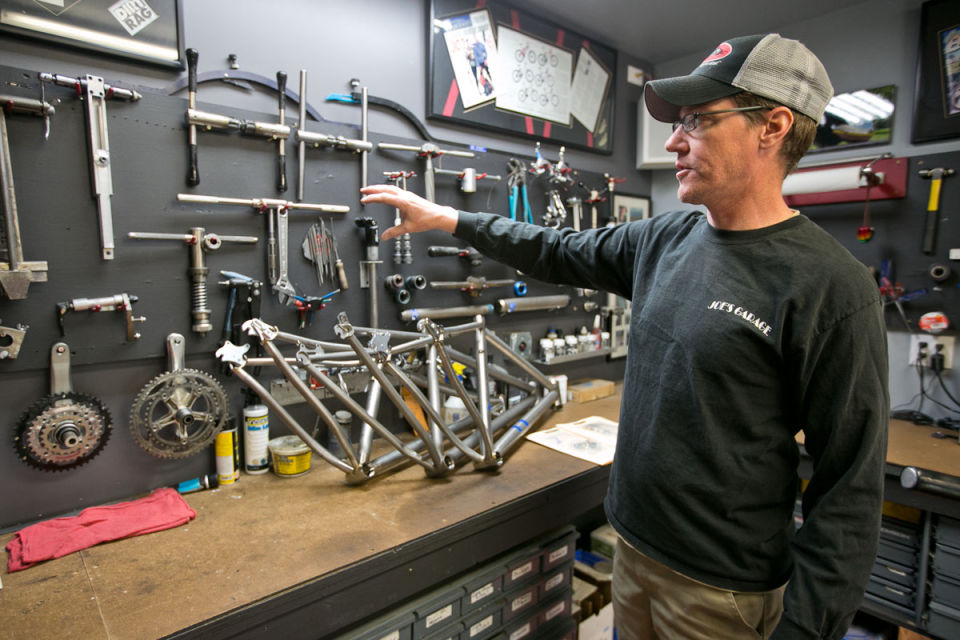 Clocking in… with Carl Strong, bicycle manufacturer Clocking In