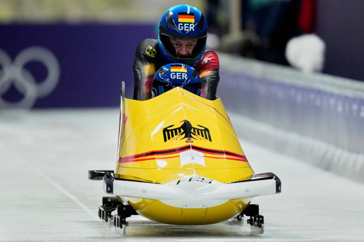 Germany's Johannes Lochner starts fast in Olympic 2-man bobsled race | Sports | bozemandailychronicle.com