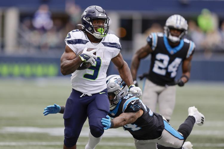 Seahawks are 2-1 and have solid run game with Kenneth Walker and Zach  Charbonnet, American Football