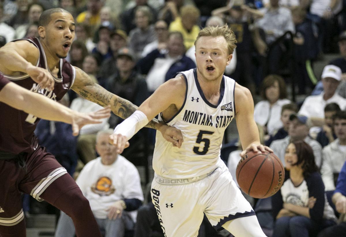 Montana State Men S Basketball S Harald Frey Jubrile Belo Named