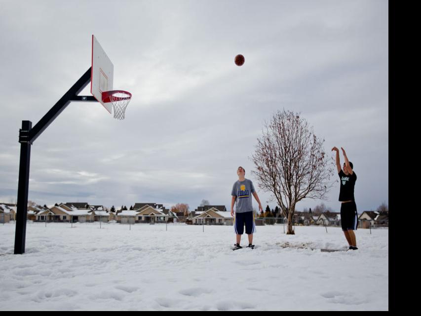Basketball in the Snow News