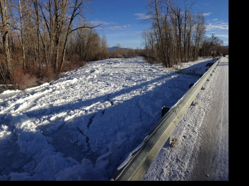 Ice jam flooding News