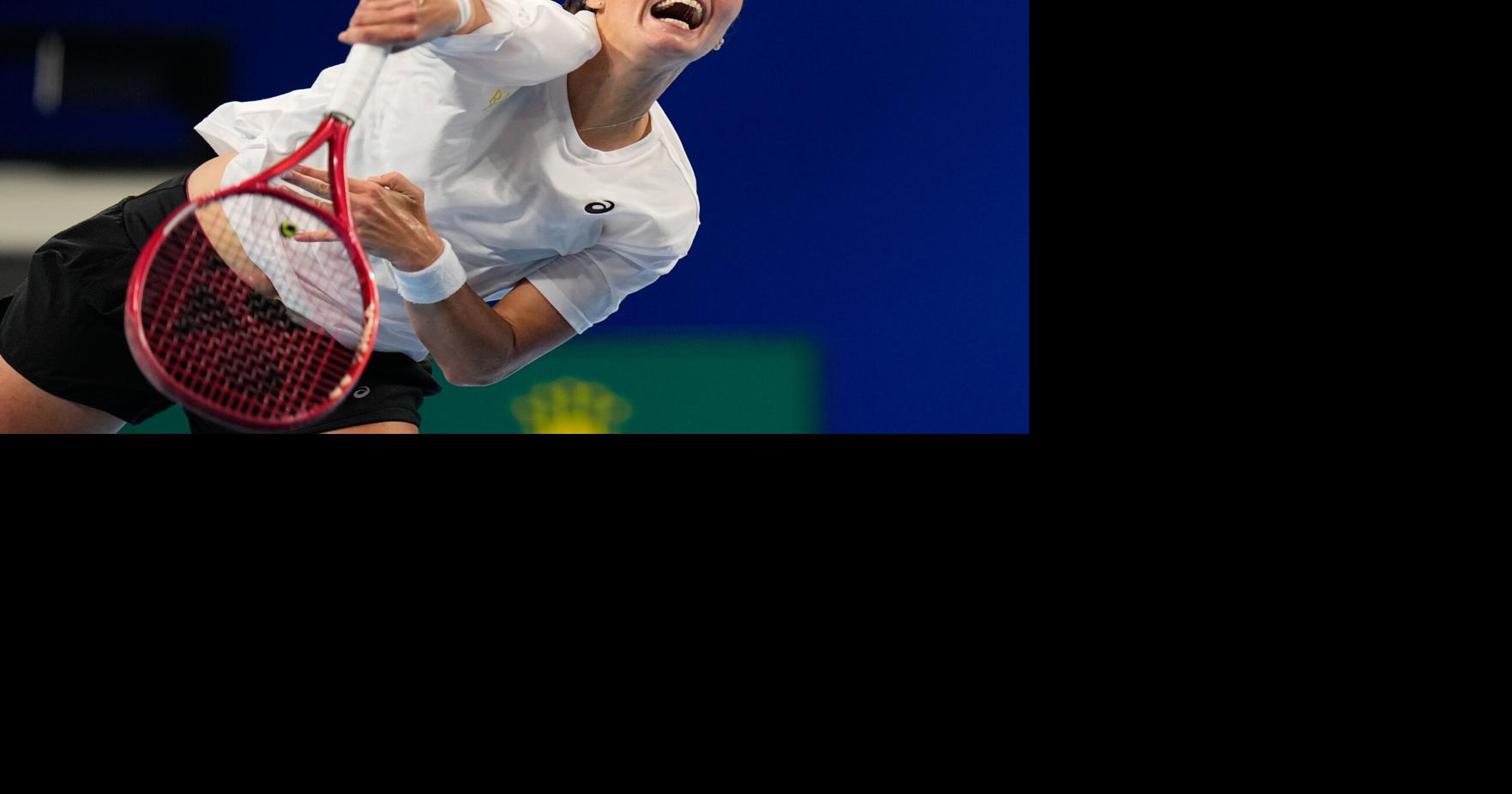 Ukraine takes early lead over Belgium in Billie Jean King Cup quarterfinal; Kalinina wins opener, Svitolina to play for clinch