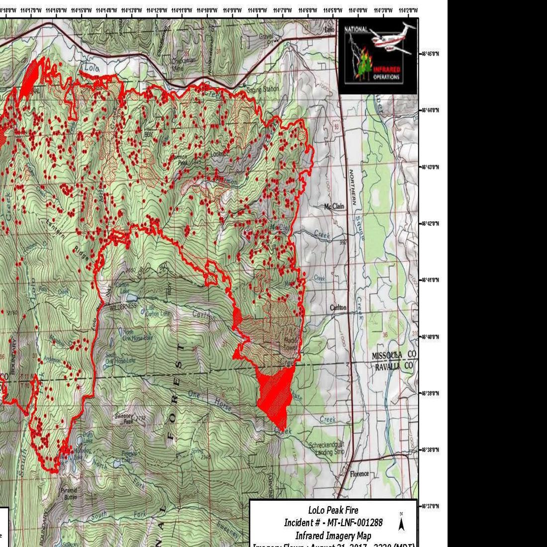 Montana Fires Map 2022