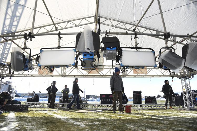 ESPN's 'College GameDay' set arrives on Montana State's campus
